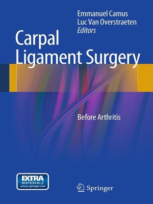 cover image of Carpal Ligament Surgery